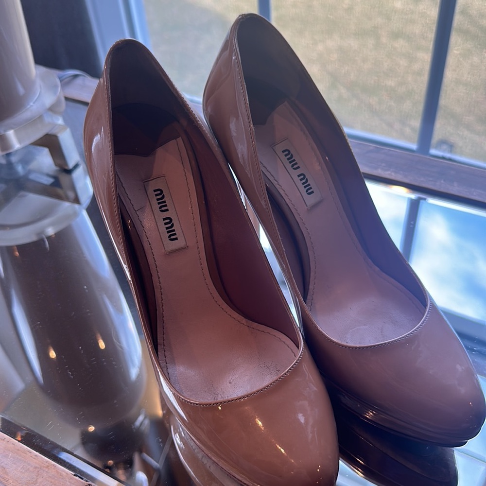 Miu Miu Platform Heels - image 2